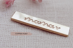 PREORDER :: Birth Flower Personalized Necklace - Mia + Mini Hearts