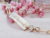 Personalized Lara Large Bar Bracelet w. Tiny Crystal