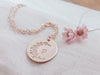 Floral Moon Necklace