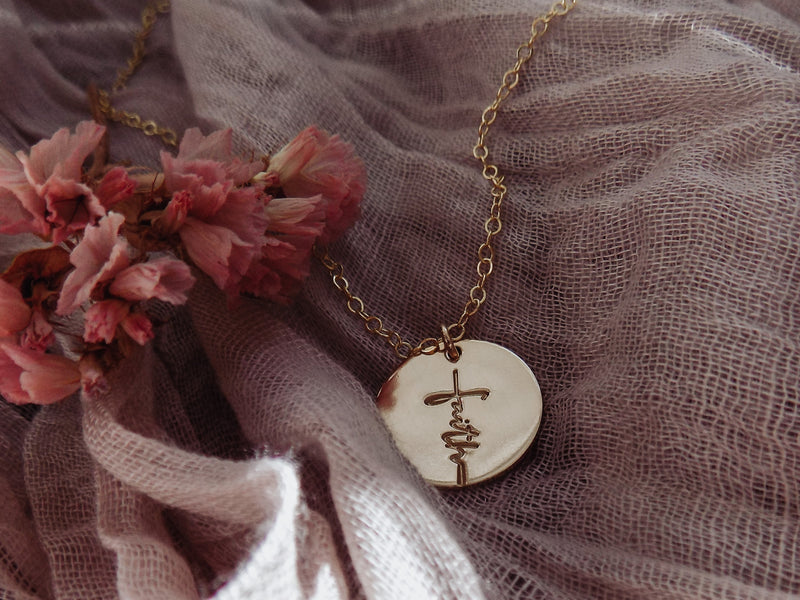 Faith Cross Necklace