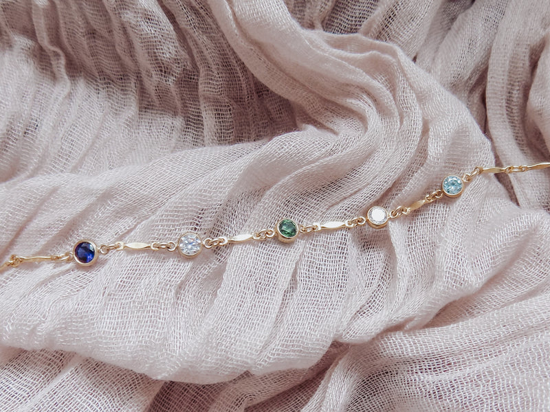 Live-In Birthstone Crystal Bracelets