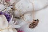 Birth Flower Aspen Mini Hearts Necklace