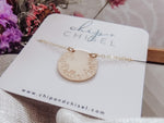 Jada Disc Personalized Name Necklace