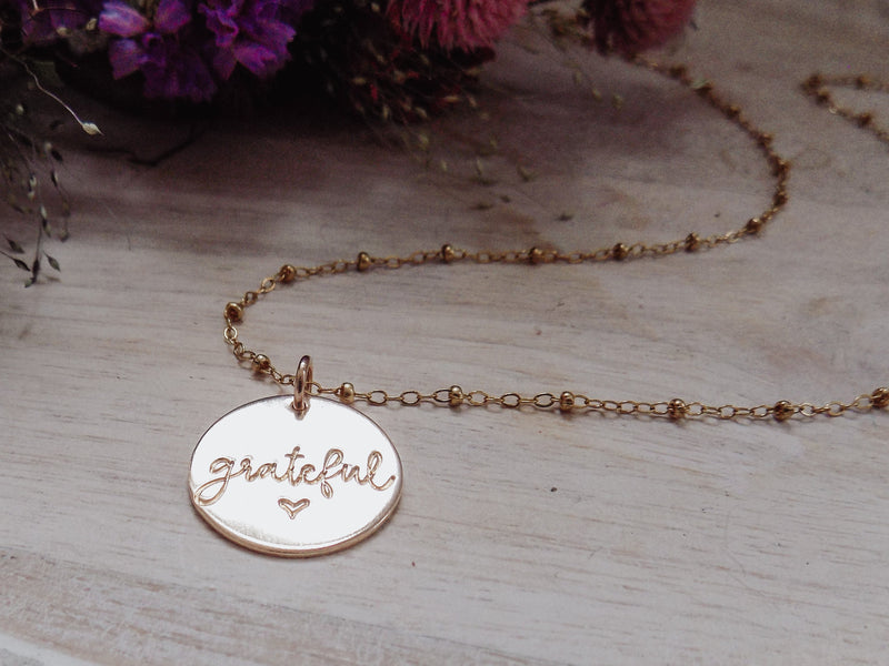 Grateful Heart Necklace