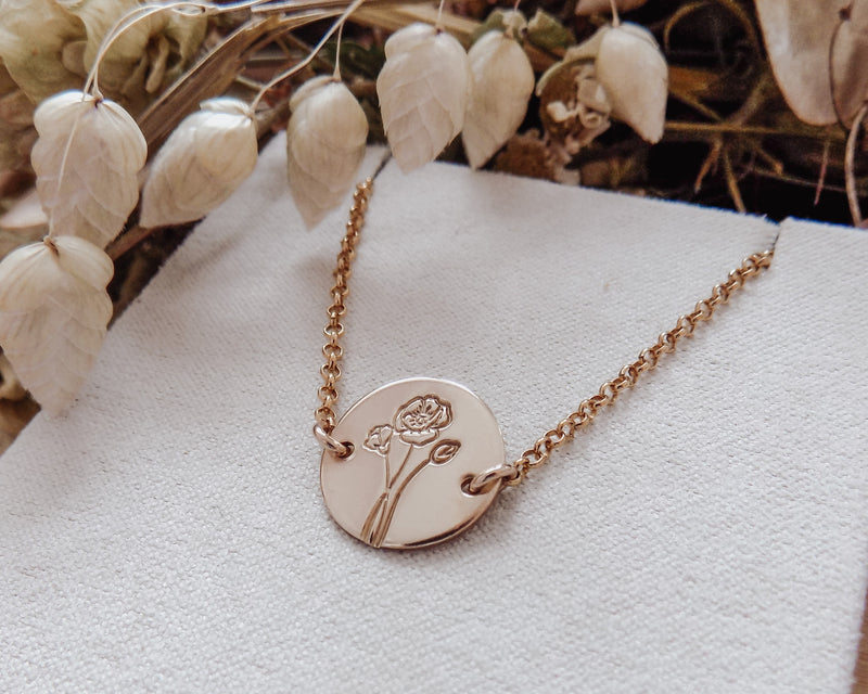 Simple Floral Stems Bracelet