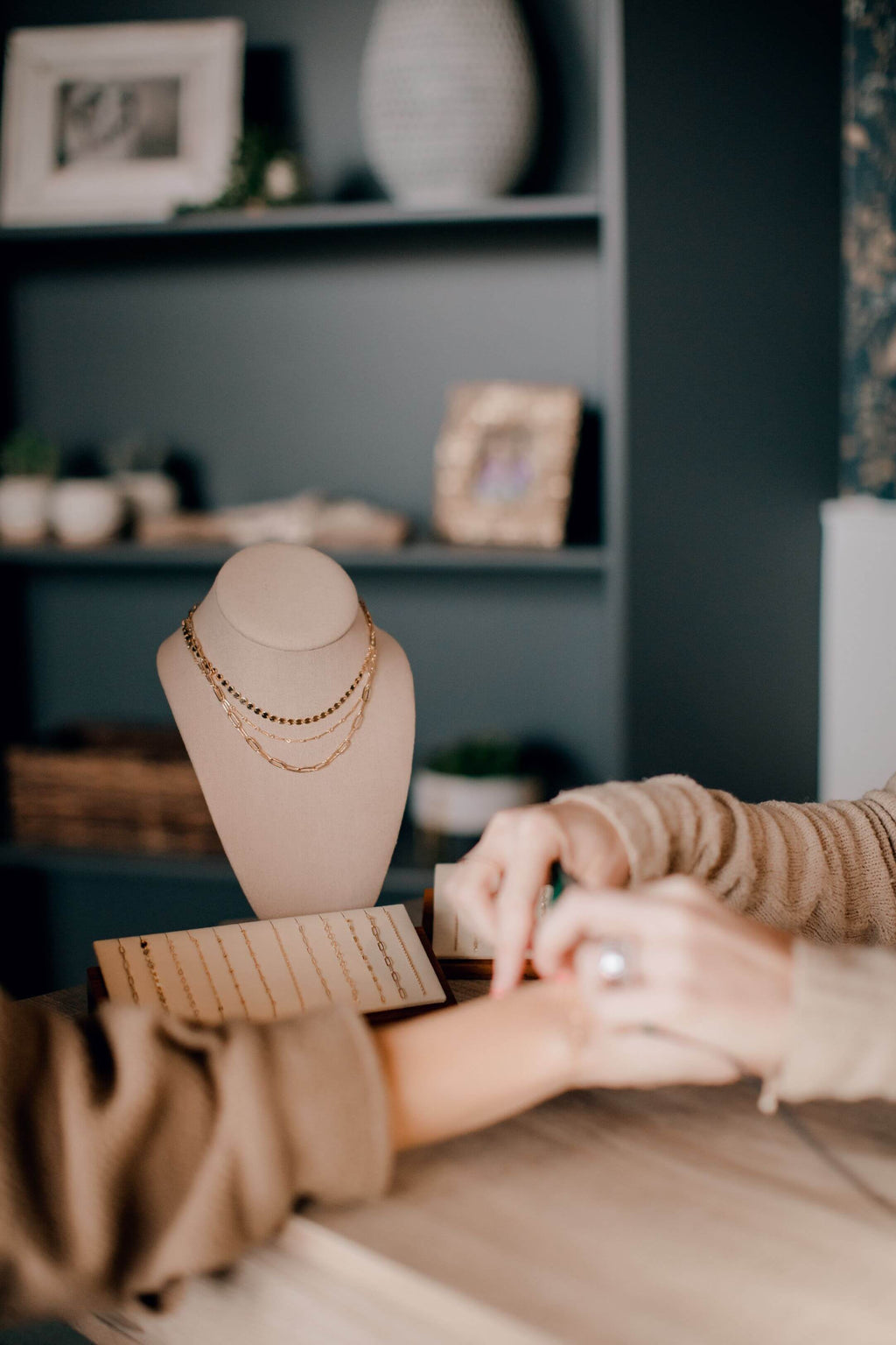 permanent jewelry chip + chisel