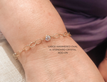 Add-On Bracelet + Anklet Crystal