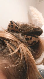 animal print scruchies